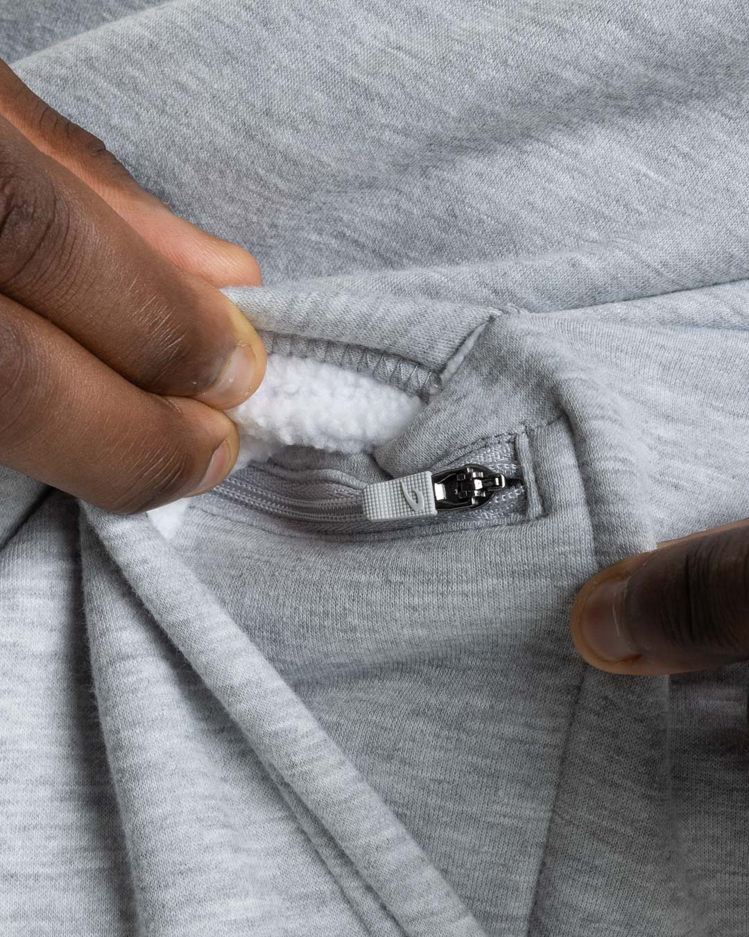 A.B.C. Hoodie - Grey - Image 8