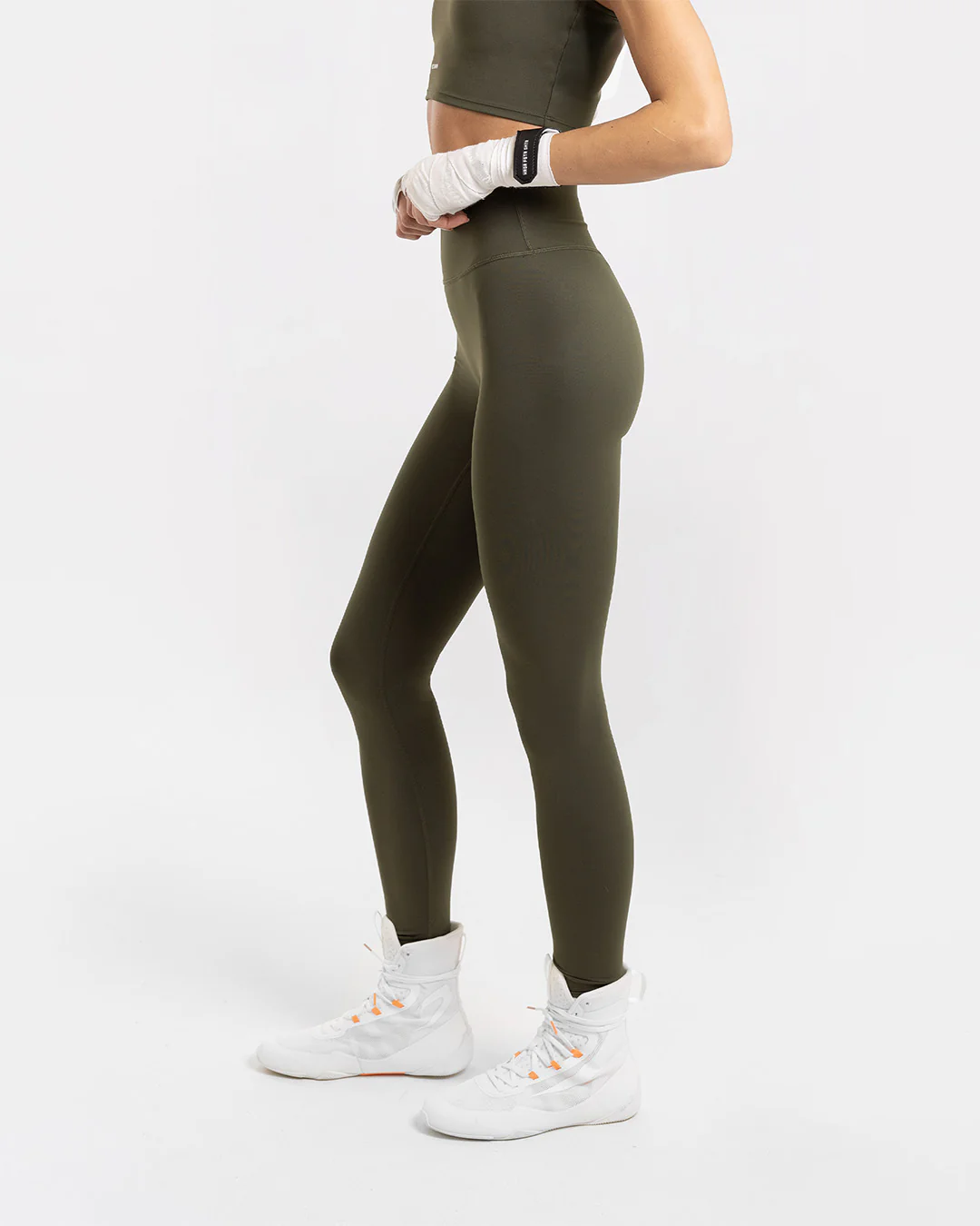 Annie Leggings - Dark Olive - Image 3