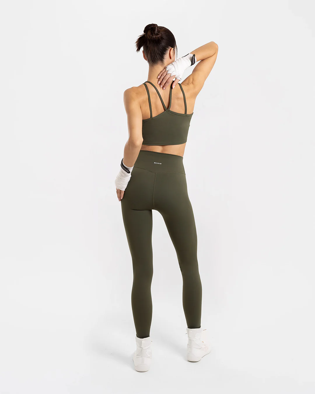 Annie Leggings - Dark Olive - Image 7