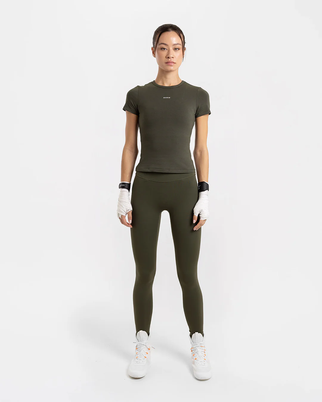 Annie Leggings - Dark Olive - Image 8