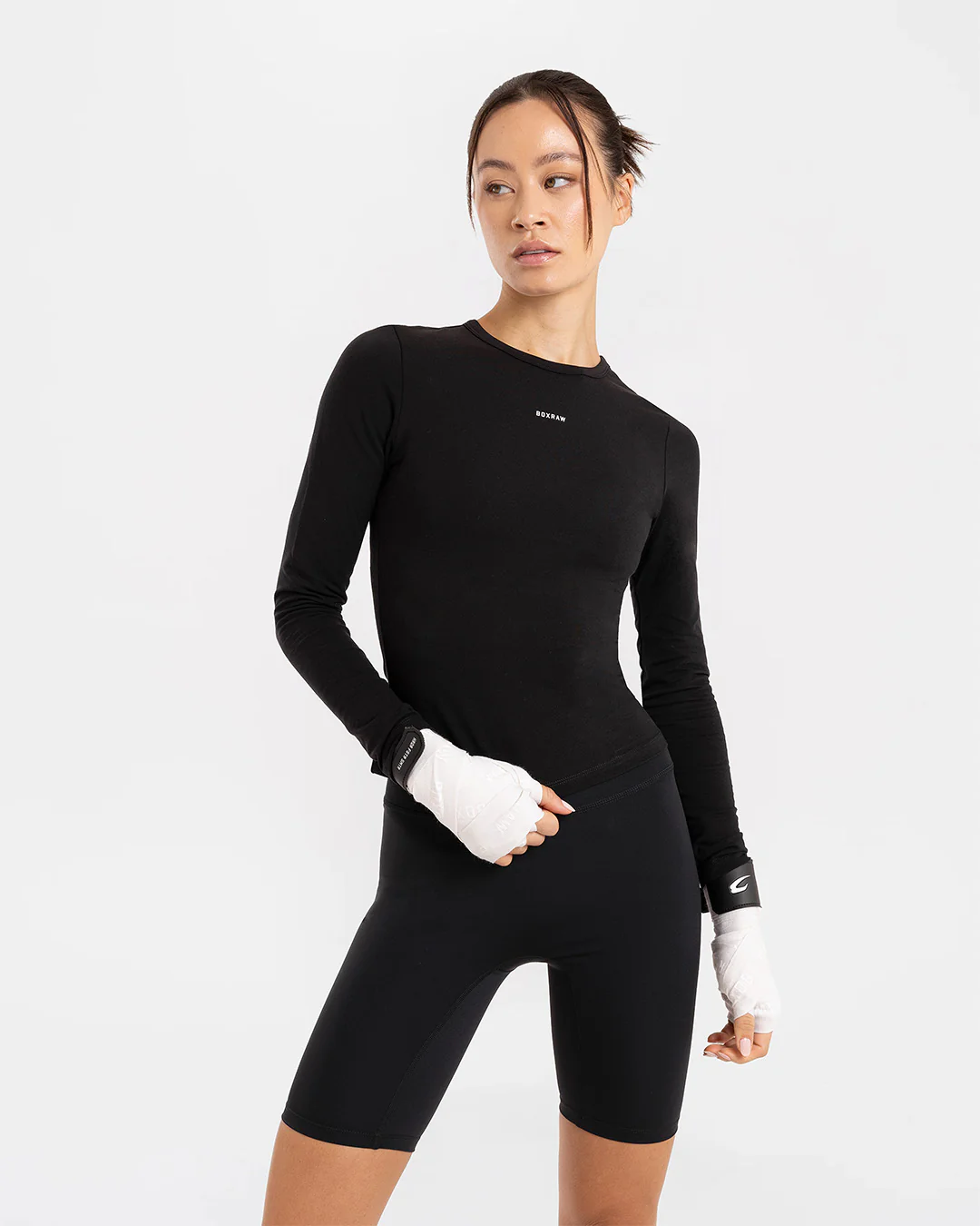 Annie Long Sleeve T-Shirt - Black - Image 3