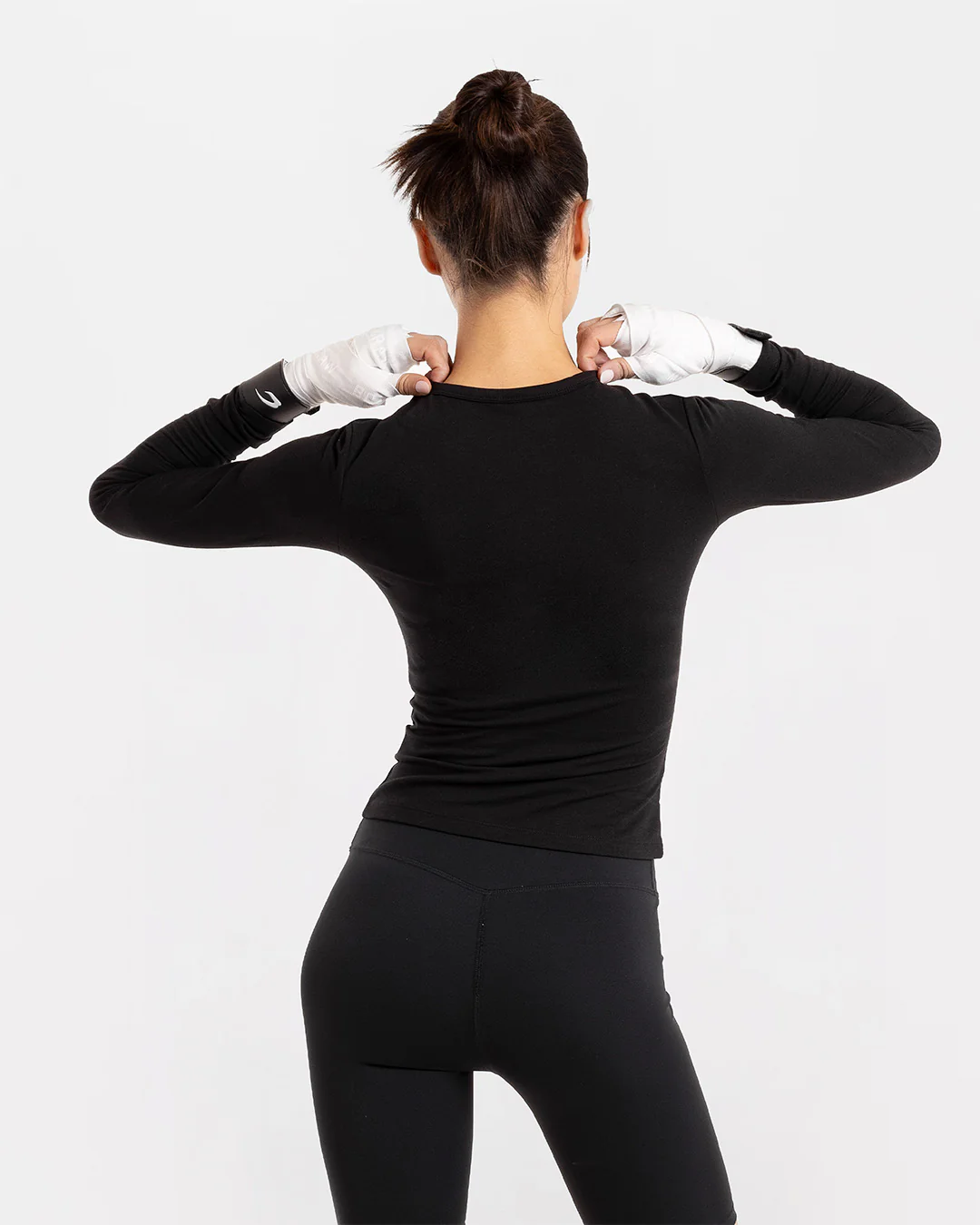 Annie Long Sleeve T-Shirt - Black - Image 4