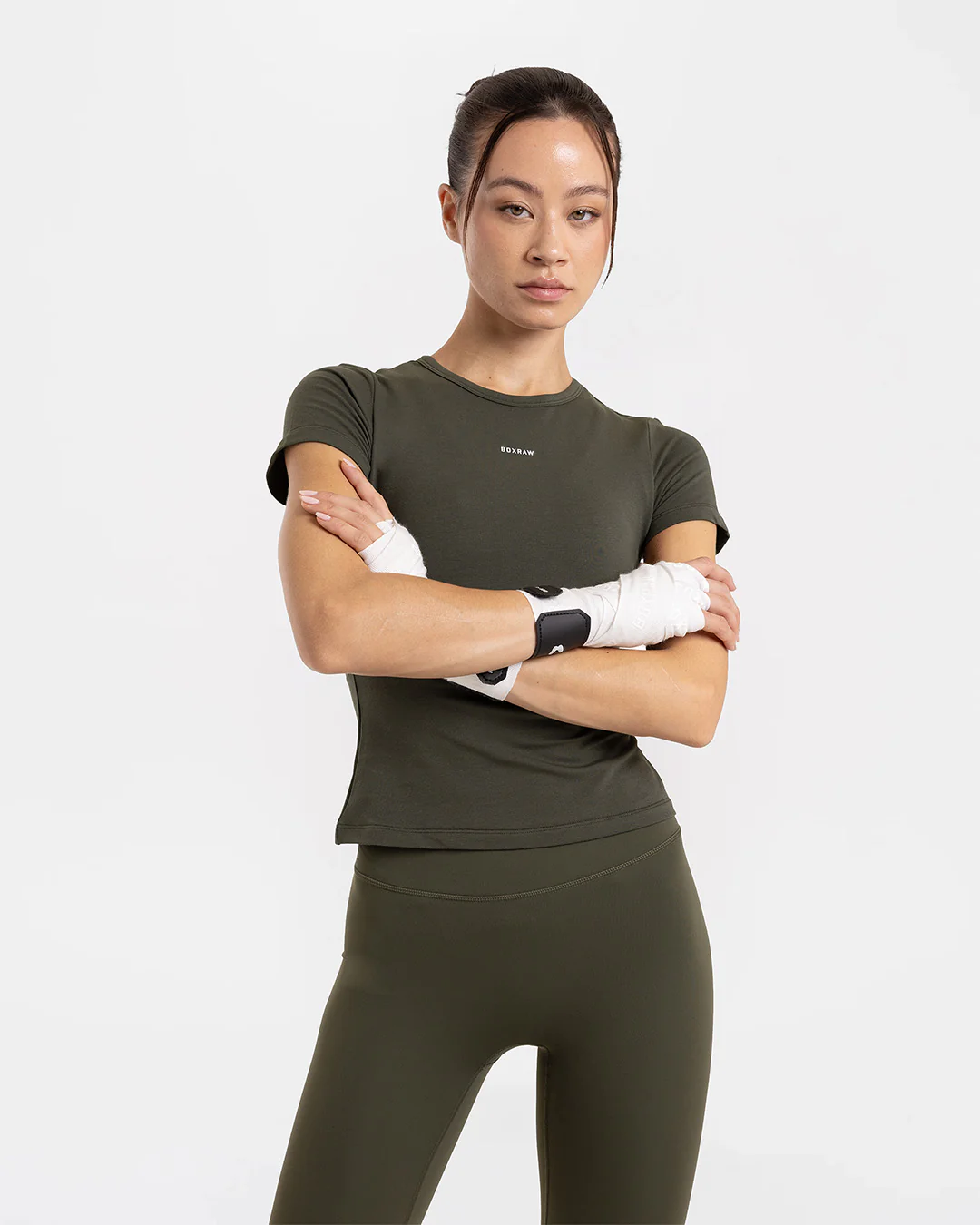 Annie T-Shirt - Dark Olive - Image 3