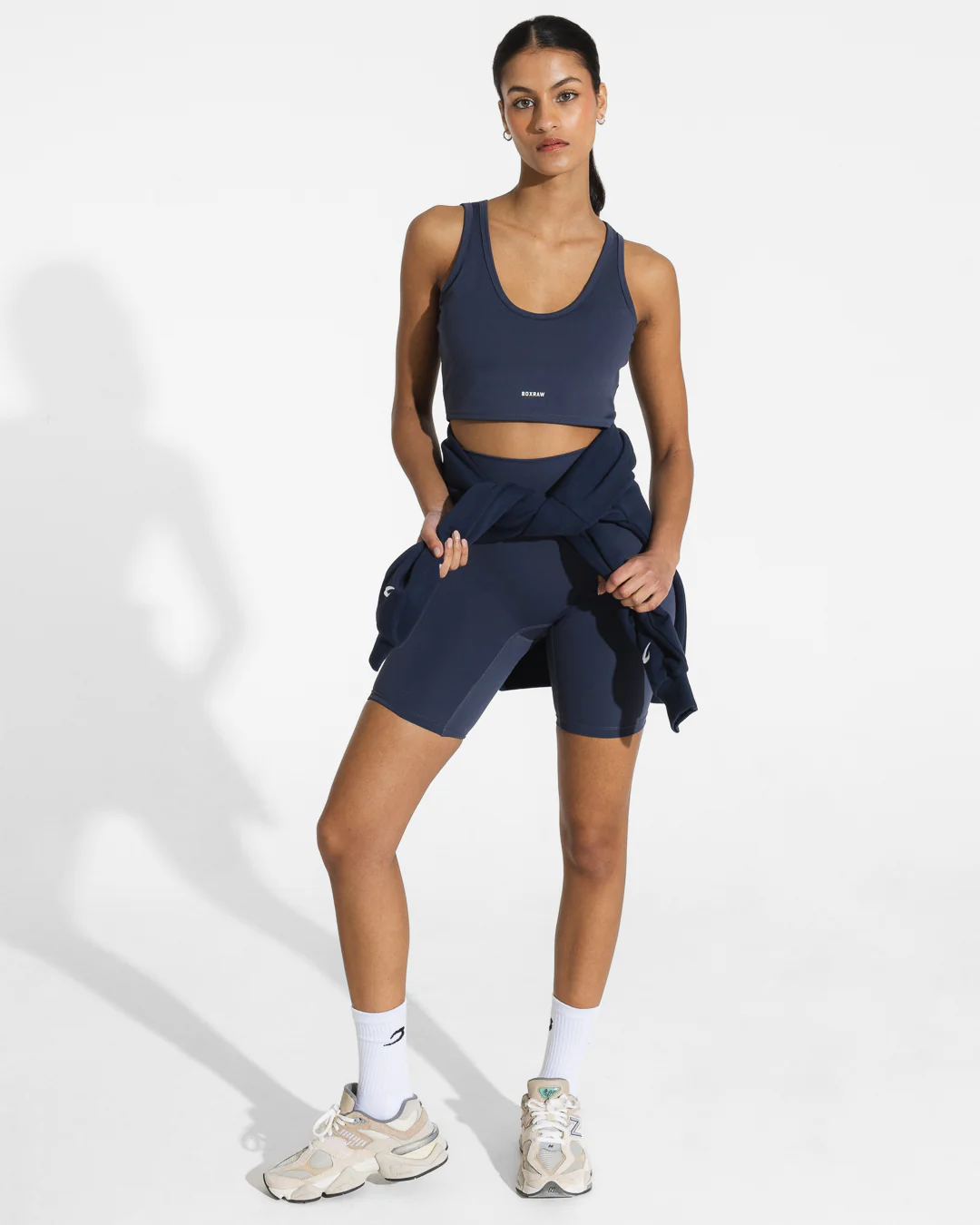 Annie Tank Bra - Graphite Blue - Image 10