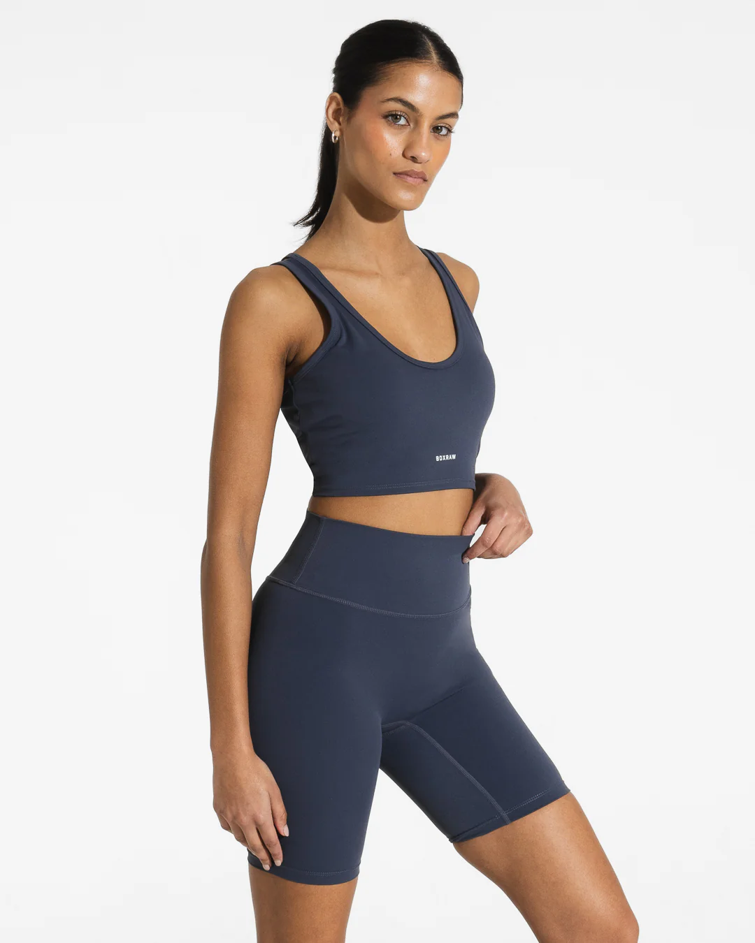 Annie Tank Bra - Graphite Blue - Image 7