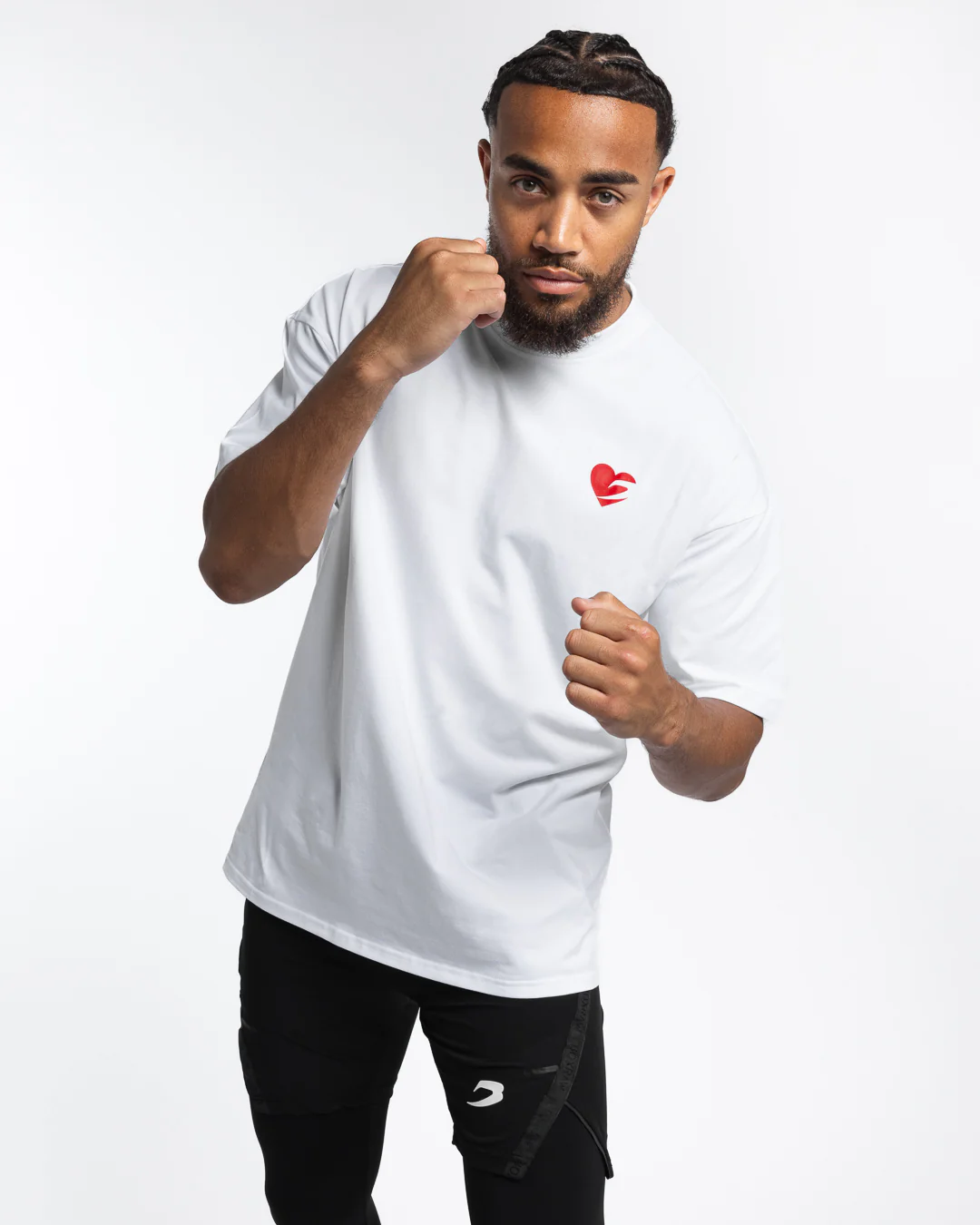 Boxing is Love Oversized T-Shirt - White - Image 4