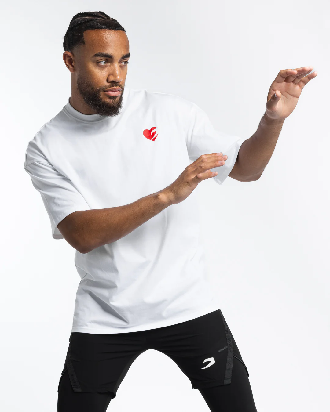 Boxing is Love Oversized T-Shirt - White - Image 6