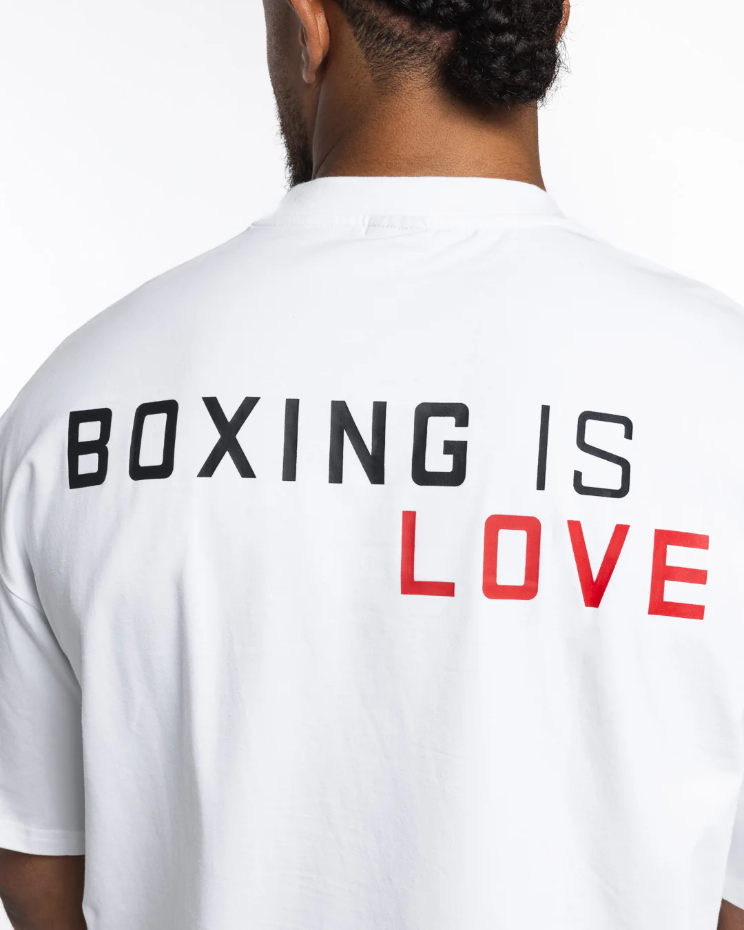 Boxing is Love Oversized T-Shirt - White - Image 8