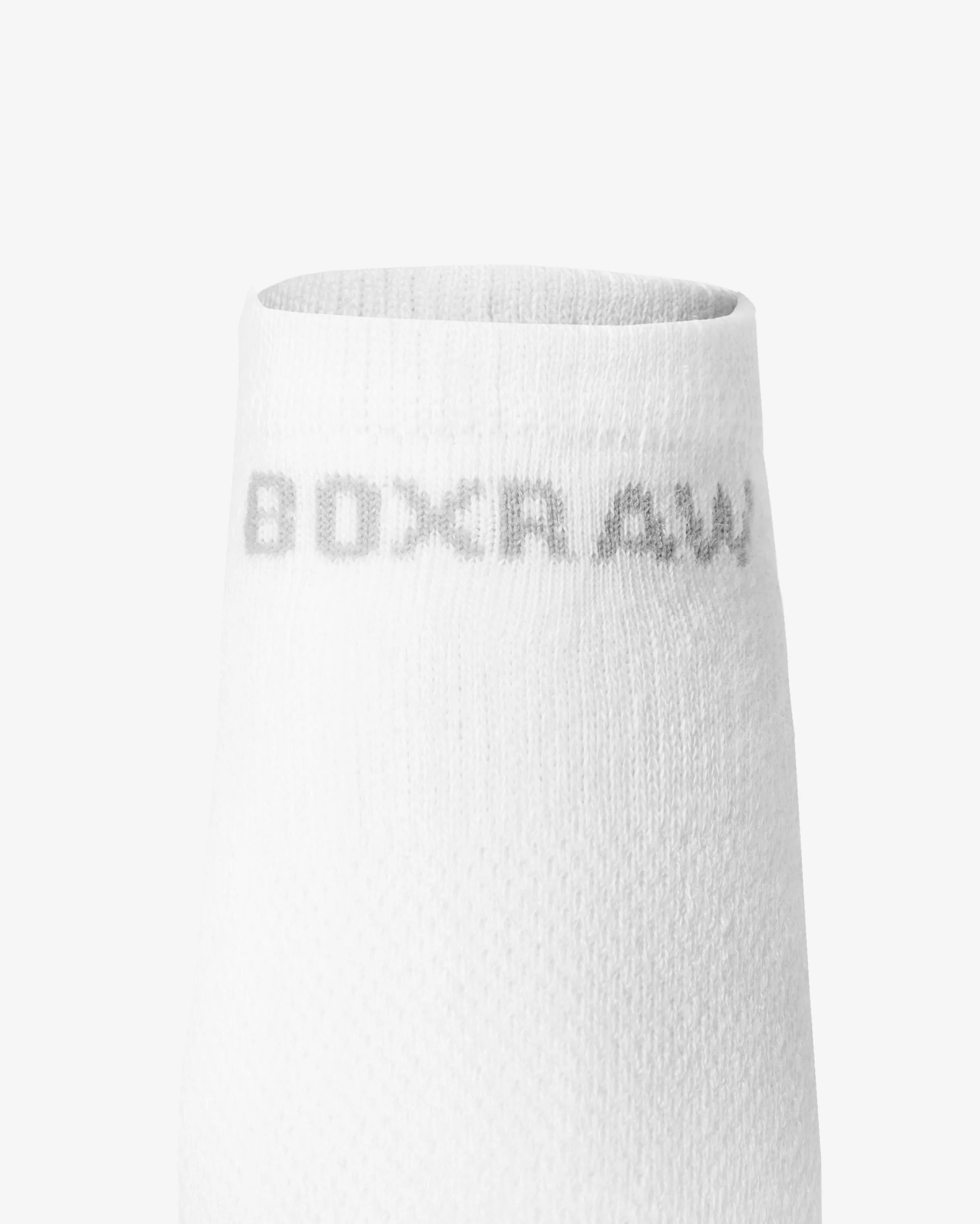 BOXRAW Trainer Socks (3 Pairs) - White - Image 3