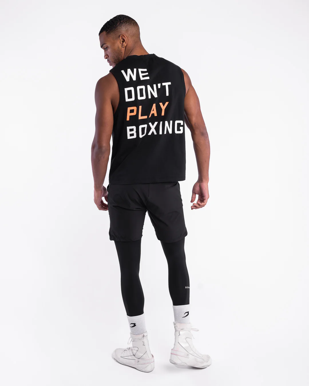 We Don't Play Boxing Muscle Tank - Black - Image 3