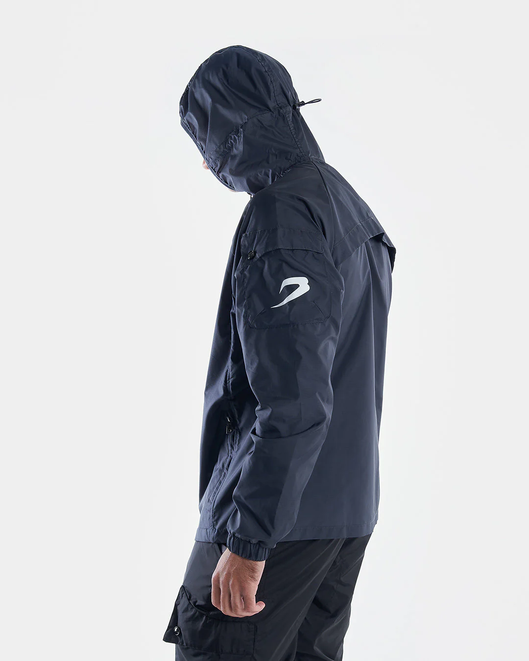 Dundee Windbreaker Jacket - Charcoal - Image 6