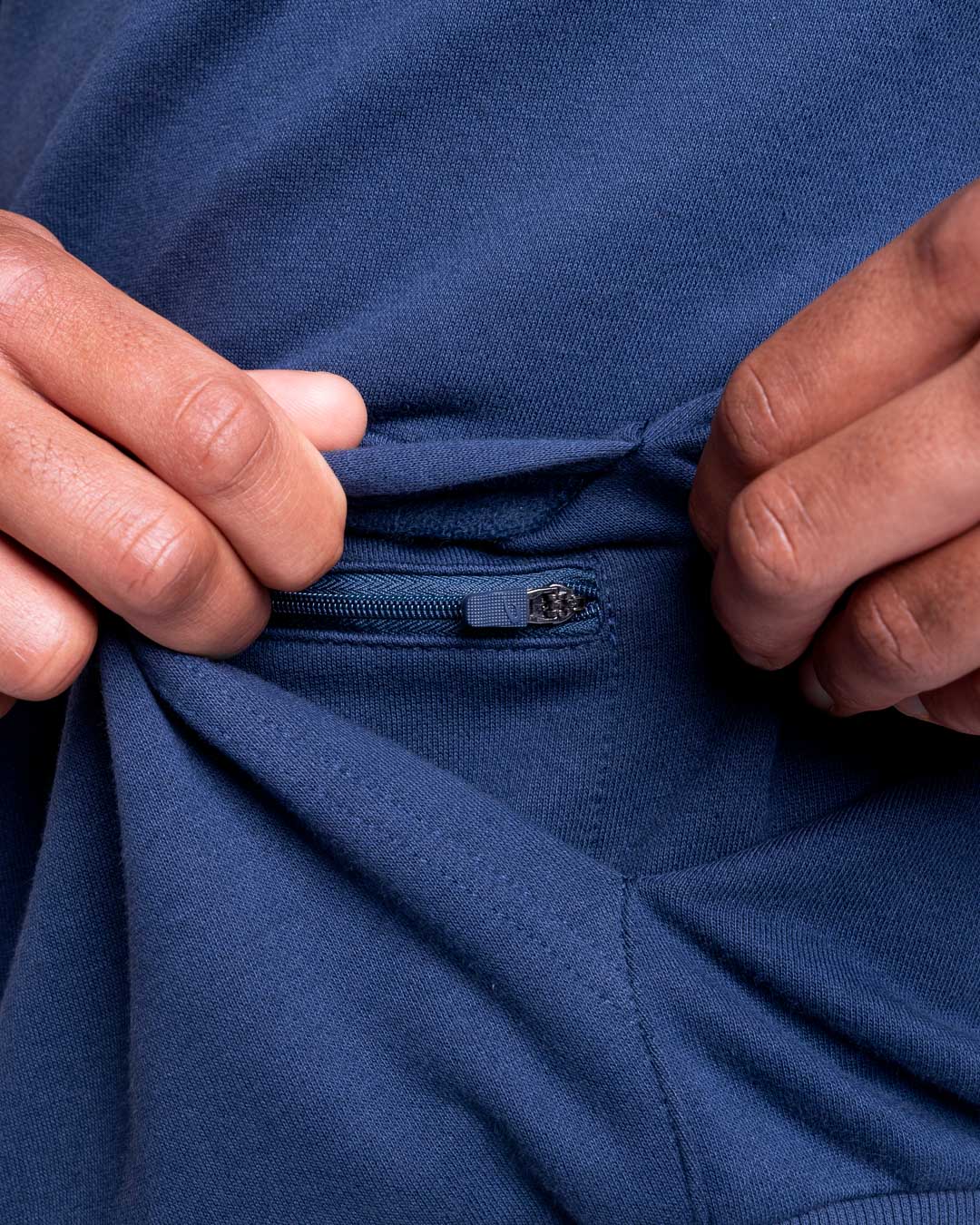 East Street Hoodie - Midnight Blue - Image 10