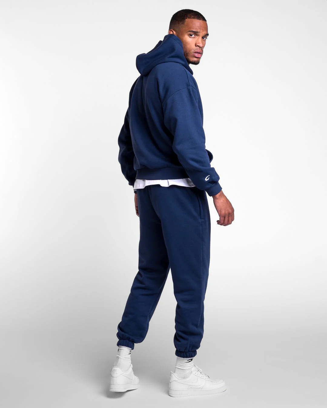 East Street Hoodie - Midnight Blue - Image 3