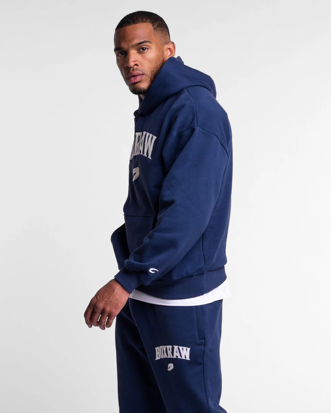 East Street Hoodie - Midnight Blue - Image 4
