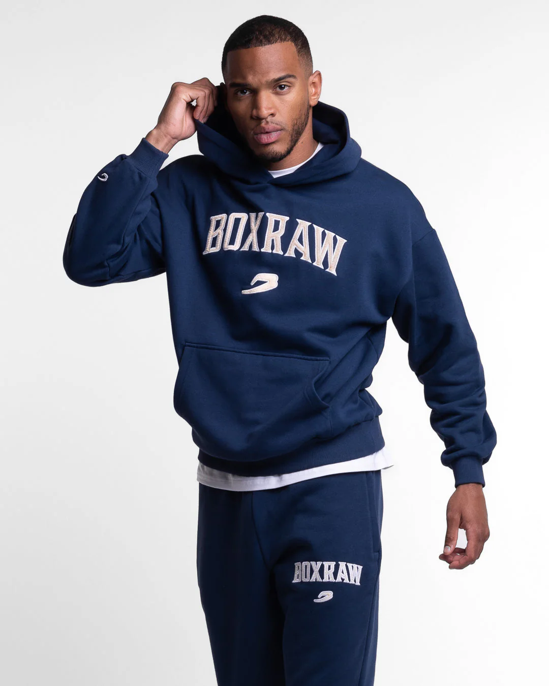 East Street Hoodie - Midnight Blue - Image 5
