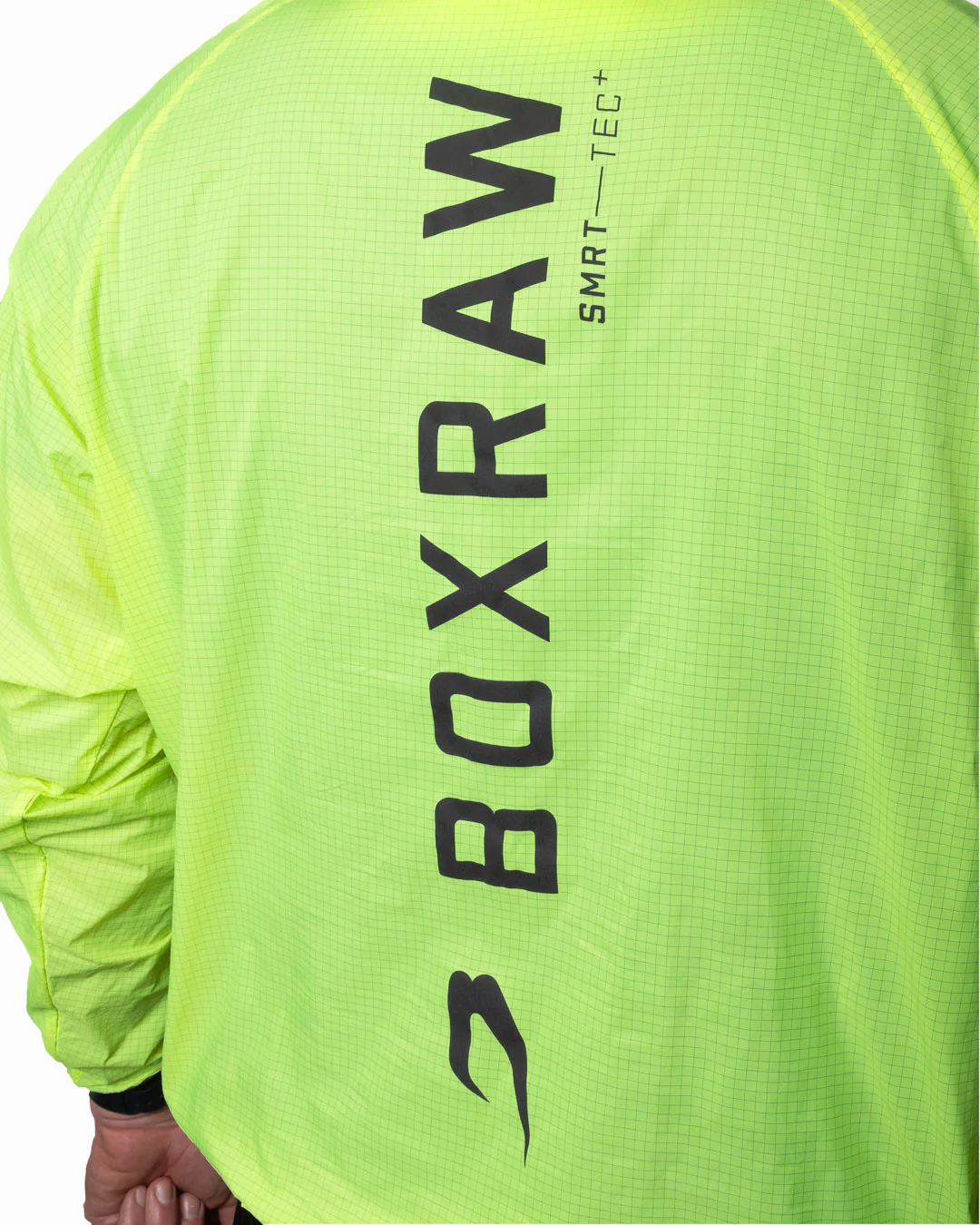 Genaro Oversized Windbreaker Crew - Neon Yellow - Image 10