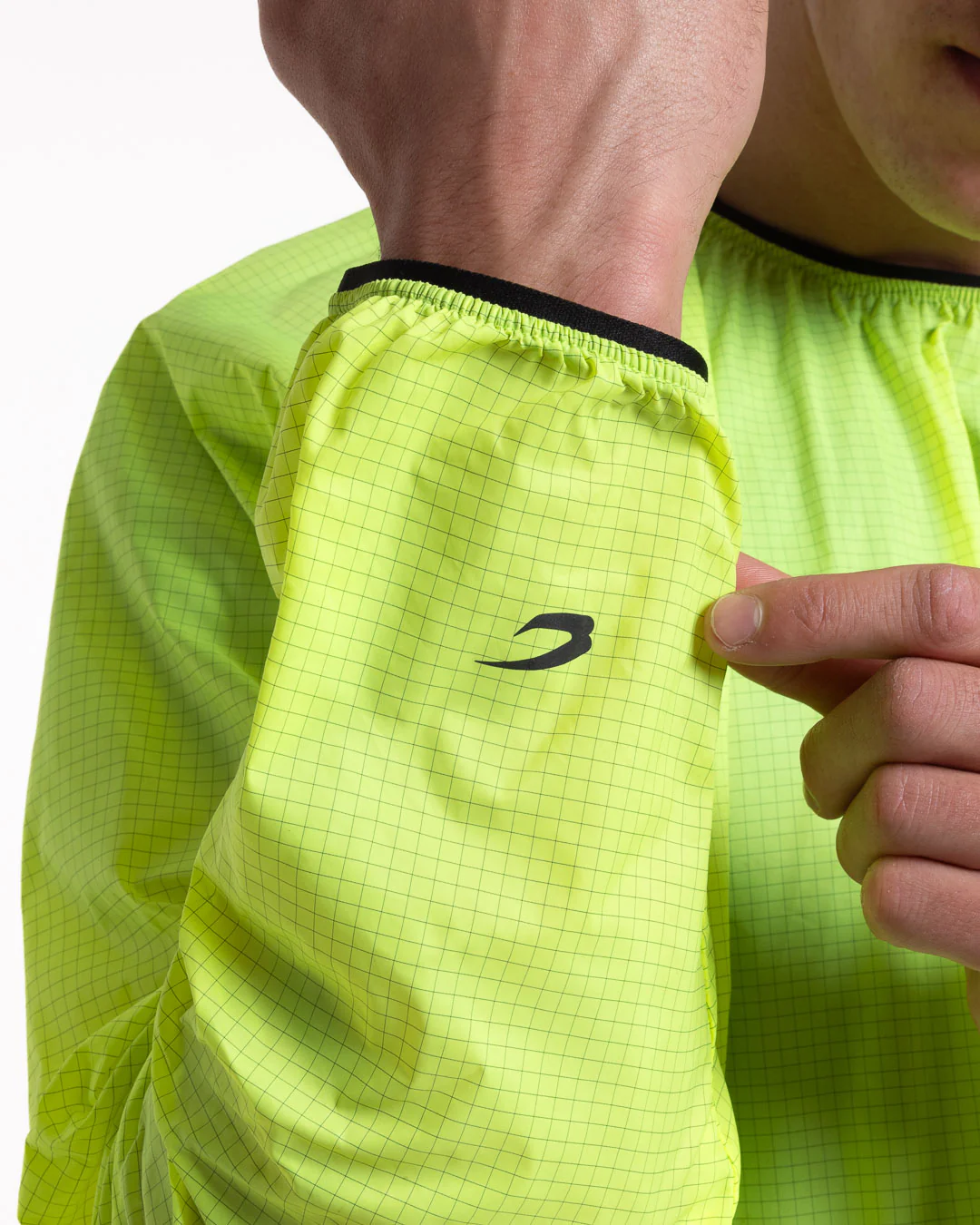 Genaro Oversized Windbreaker Crew - Neon Yellow - Image 8