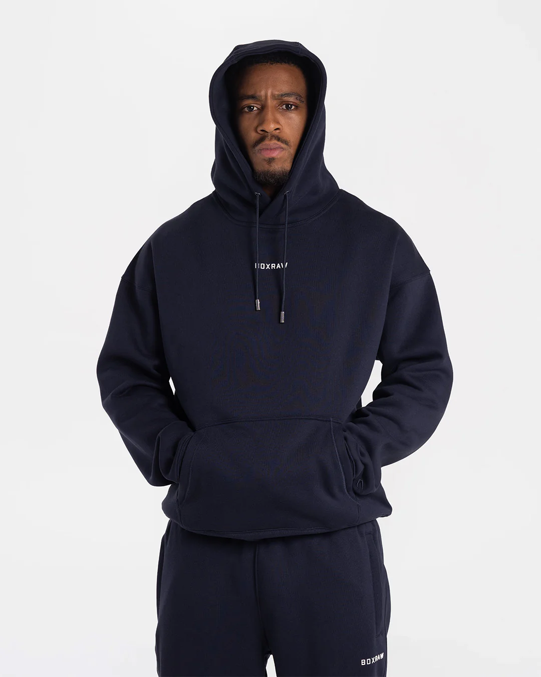 Johnson Hoodie - Navy - Image 3
