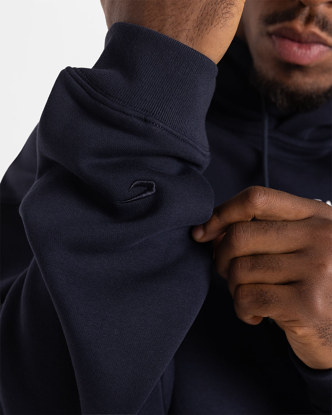 Johnson Hoodie - Navy - Image 7