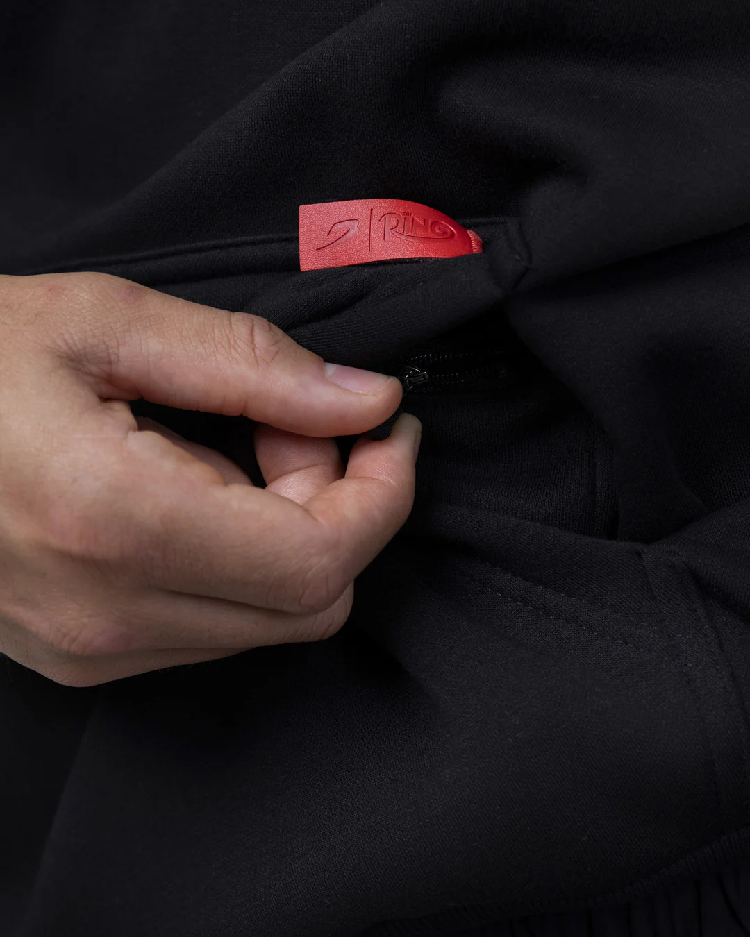 Ring x BOXRAW Oversized Hoodie - Black - Image 10