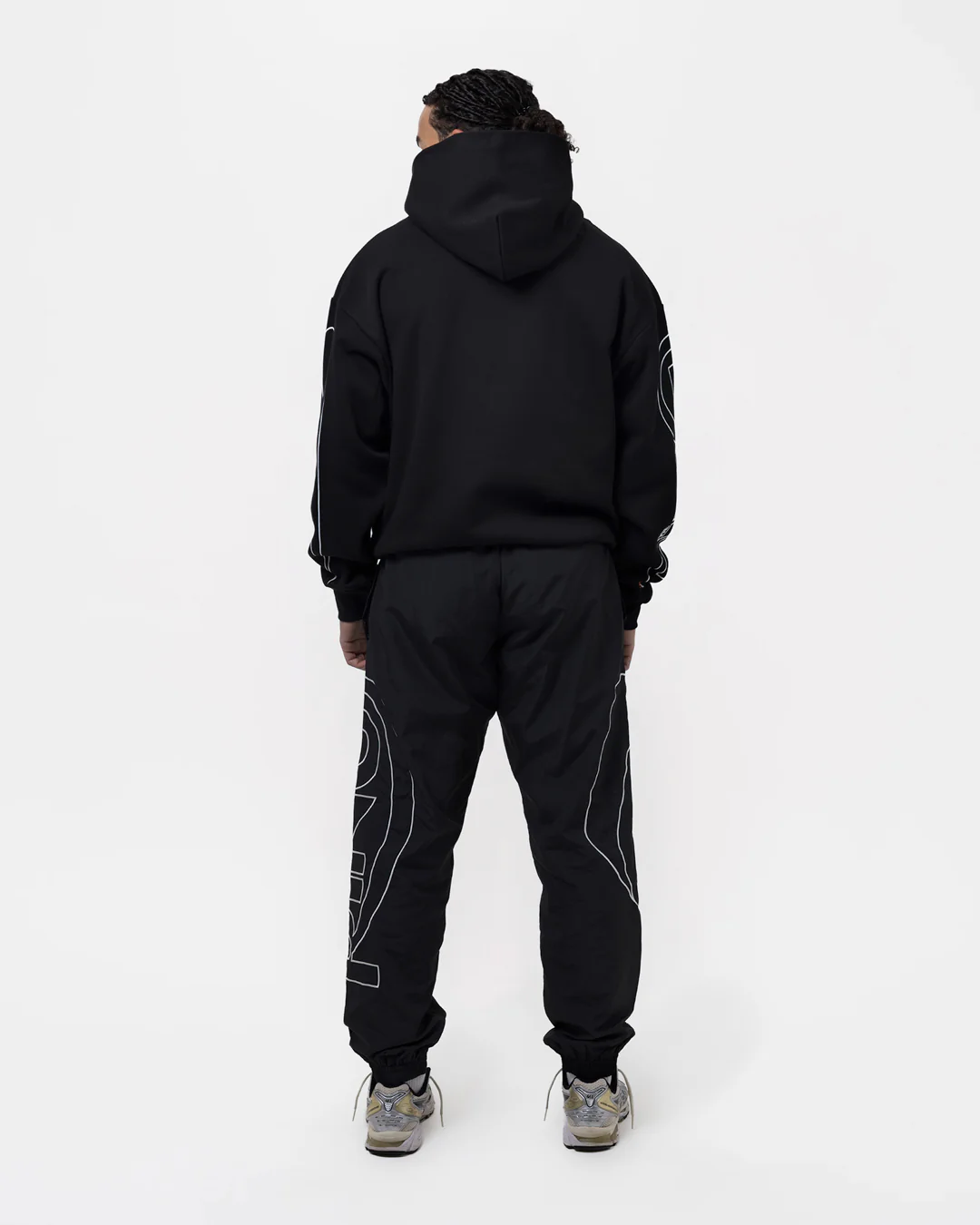 Ring x BOXRAW Oversized Hoodie - Black - Image 11