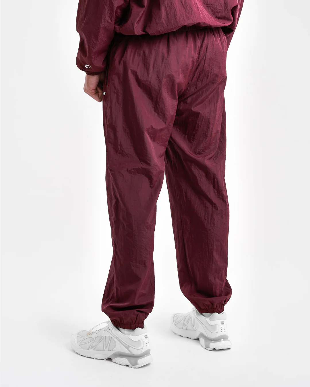 Saxton Track Bottoms - Burgundy - Image 6