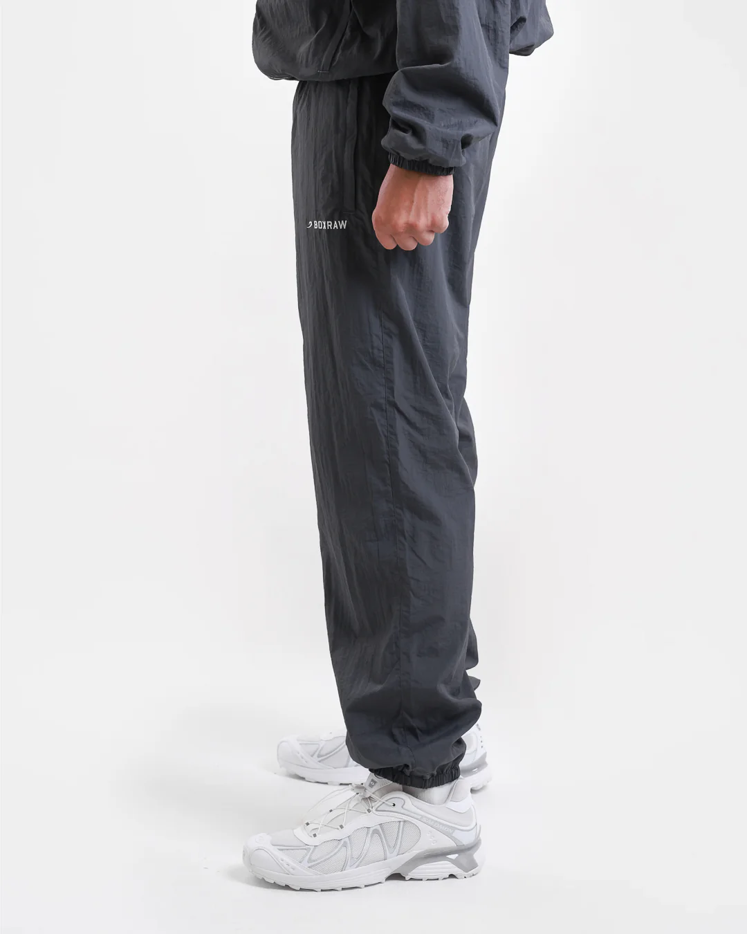 Saxton Track Bottoms - Charcoal - Image 4
