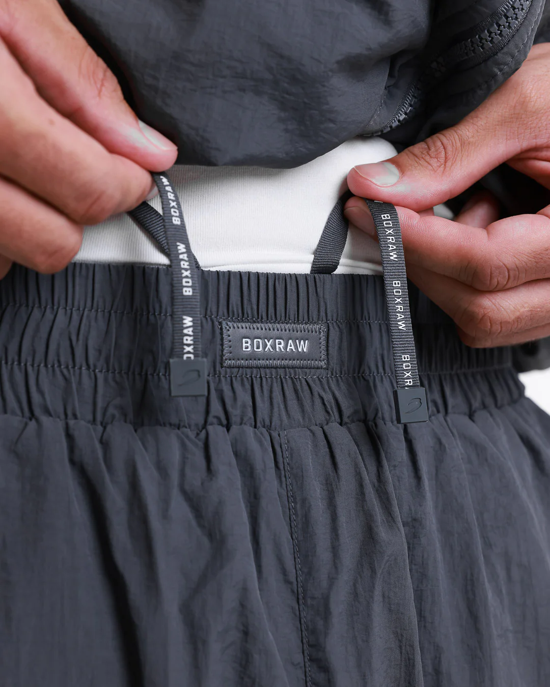 Saxton Track Bottoms - Charcoal - Image 9