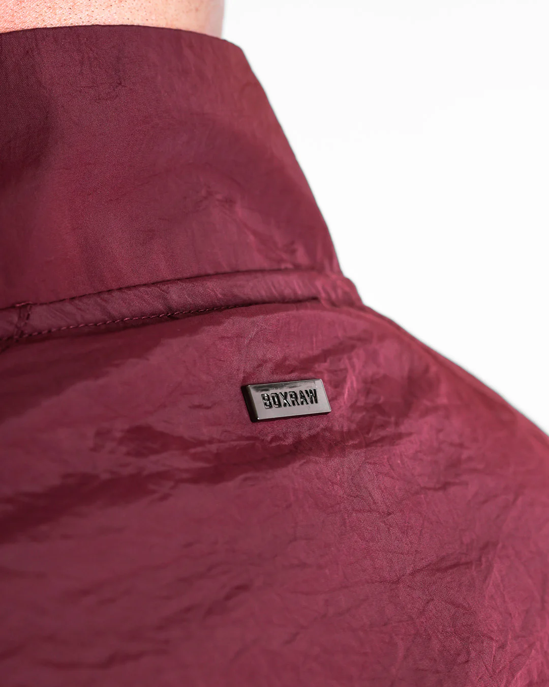 Saxton Track Jacket - Burgundy - Image 12
