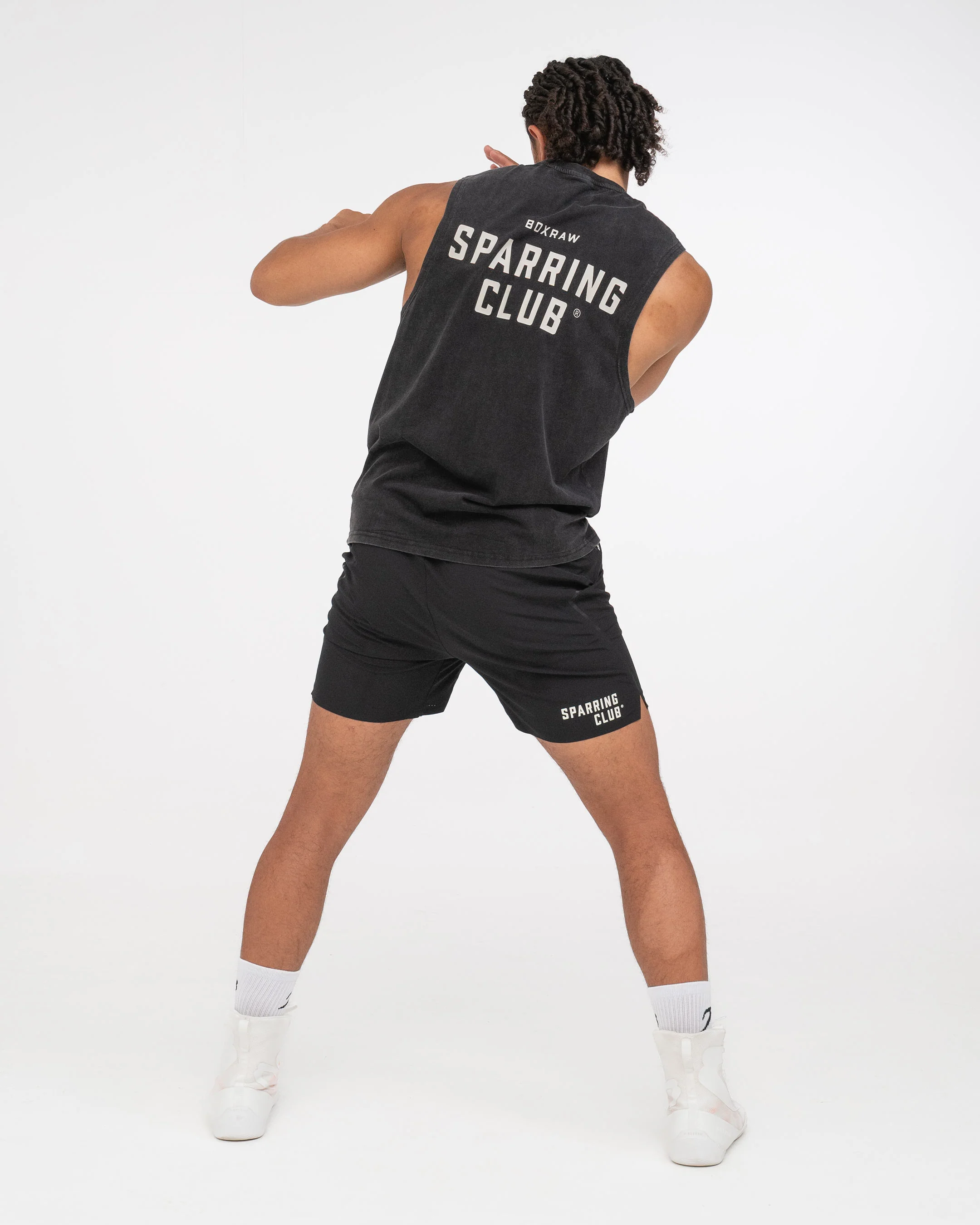 Sparring Club Muscle Tank - Washed Black - Image 6
