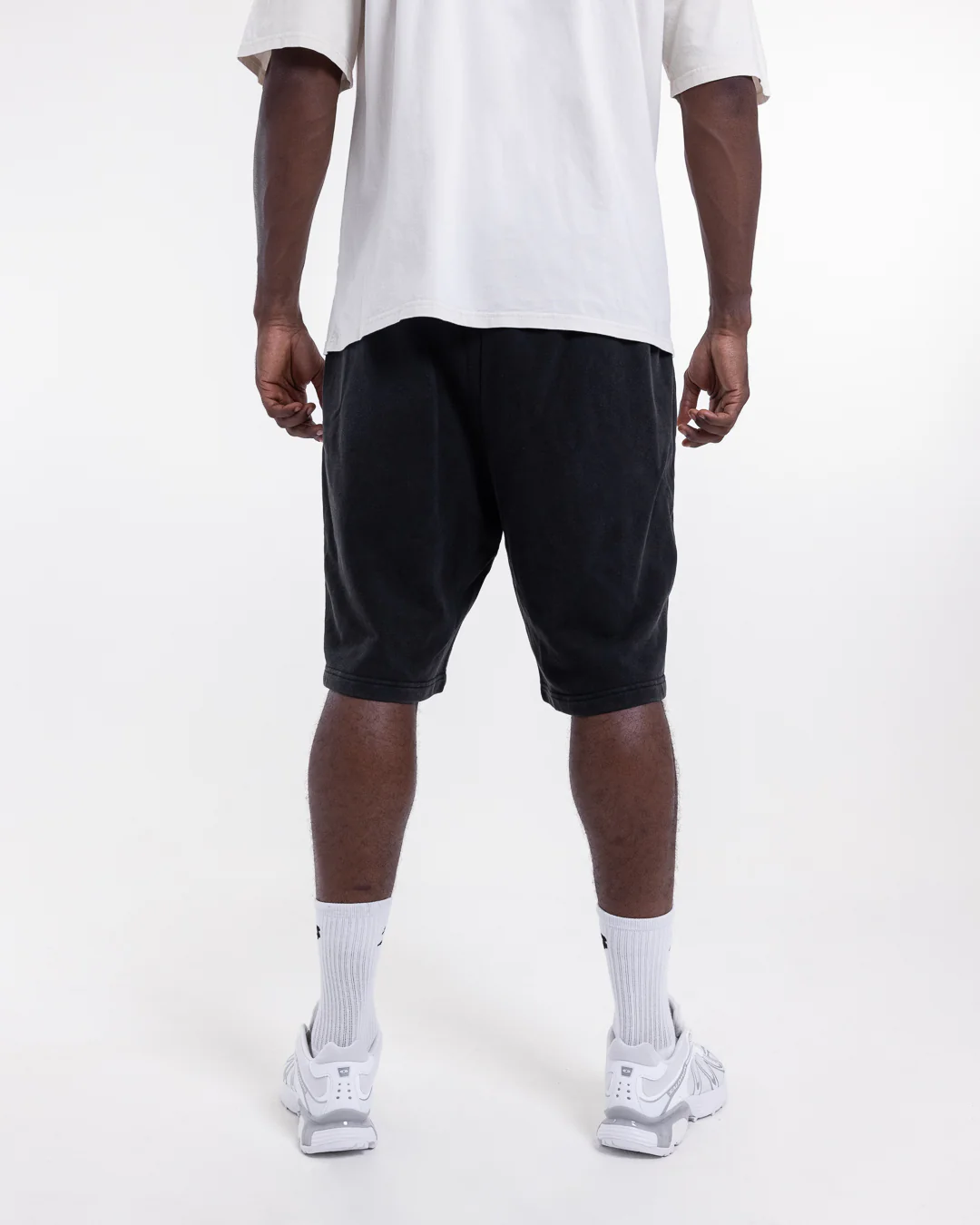 Sparring Club Sweat Shorts - Washed Black - Image 5