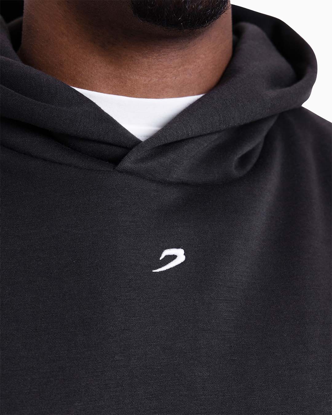 Strike Oversized Hoodie - Dark Grey - Image 8