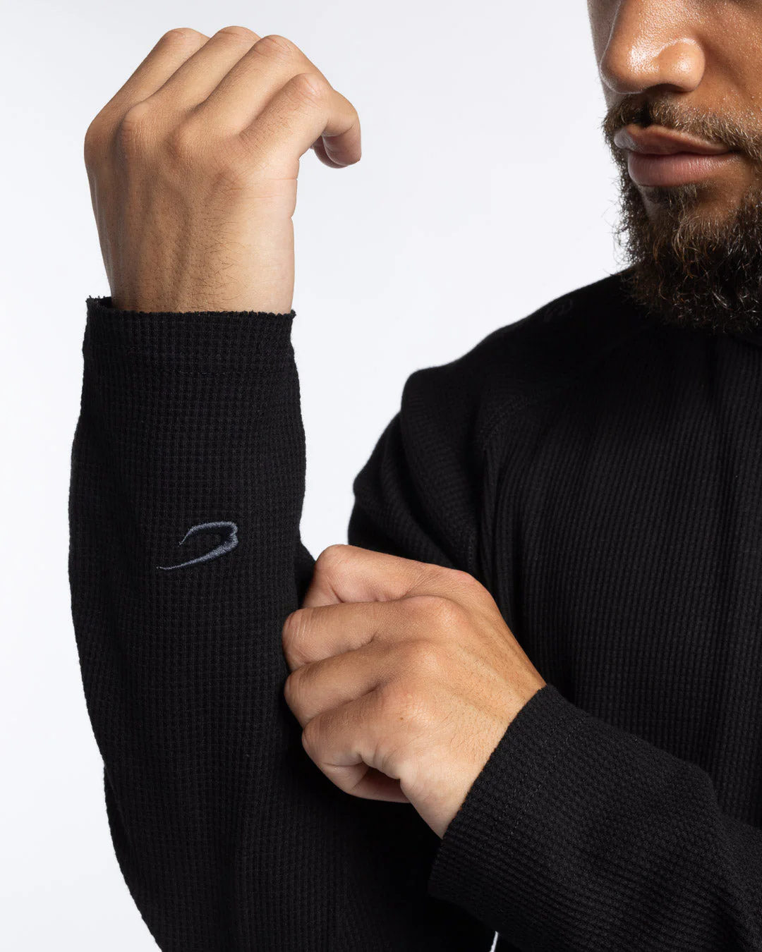 Tunero Raw Edge Crew - Black - Image 10