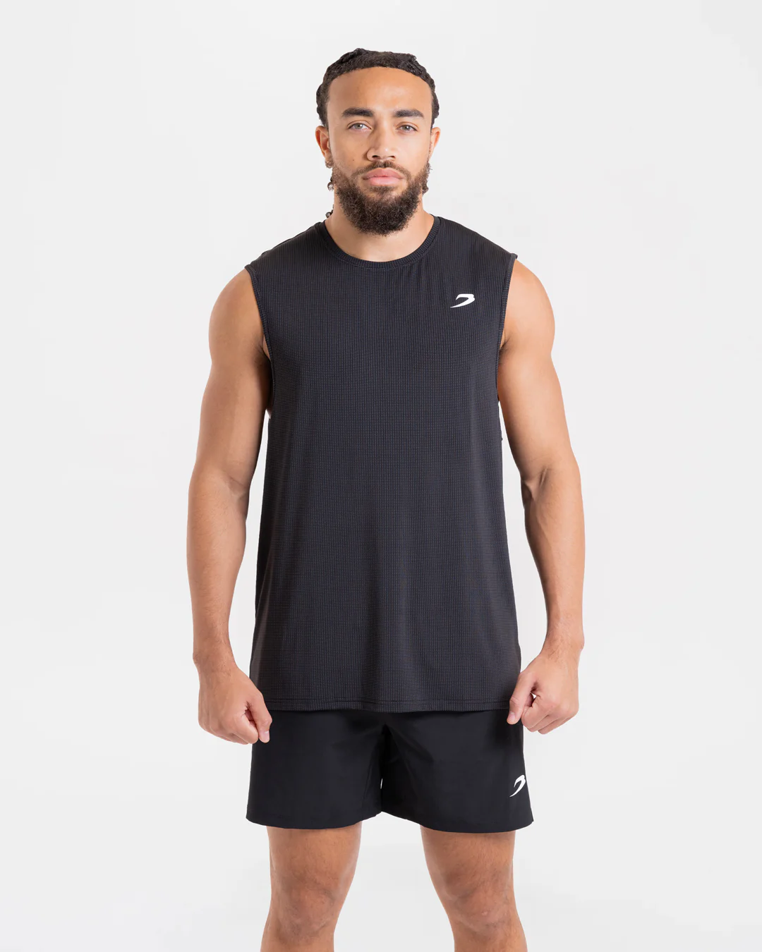 Valdes Muscle Tank - Black - Image 3