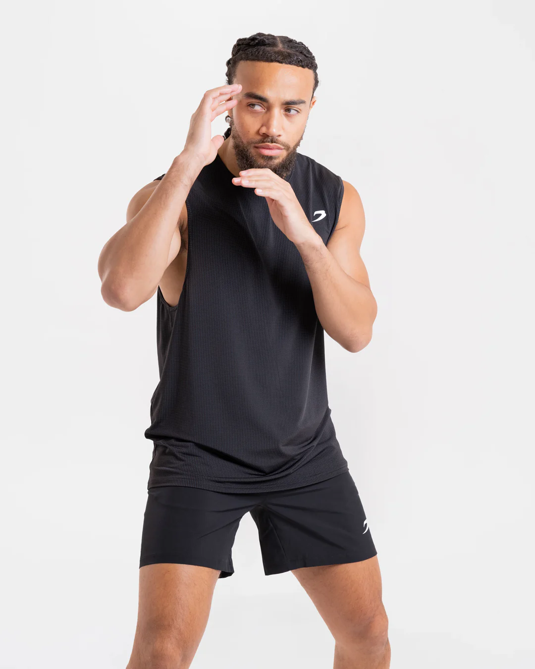 Valdes Muscle Tank - Black - Image 6