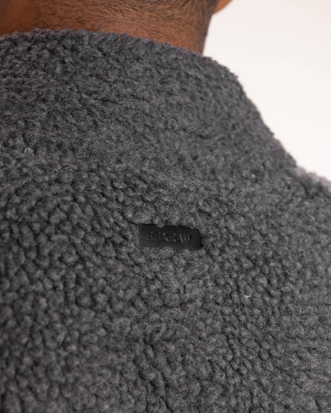 Walker Sherpa Jacket - Charcoal/Grey - Image 10