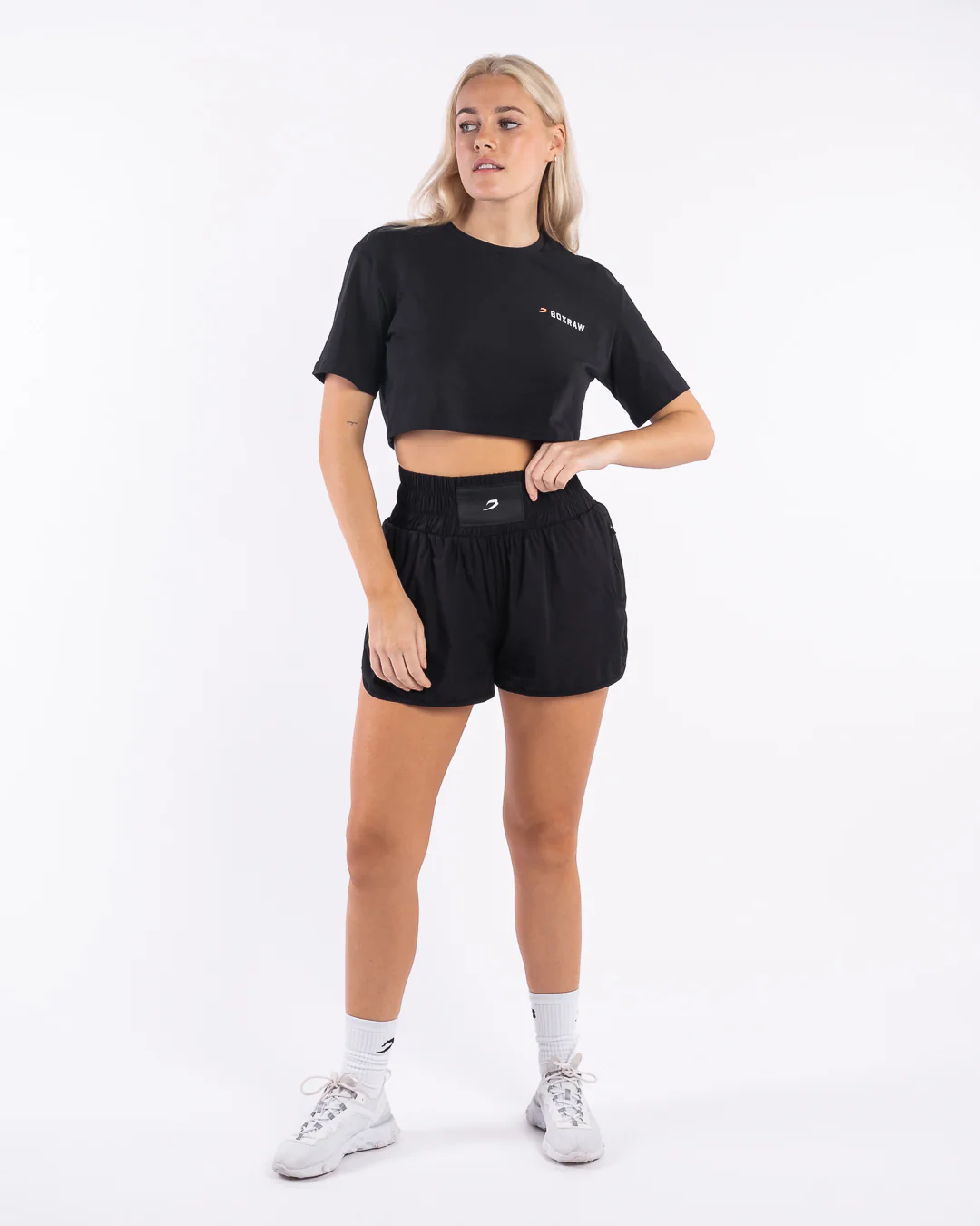 We Don't Play Boxing Crop T-Shirt - Black - Image 9