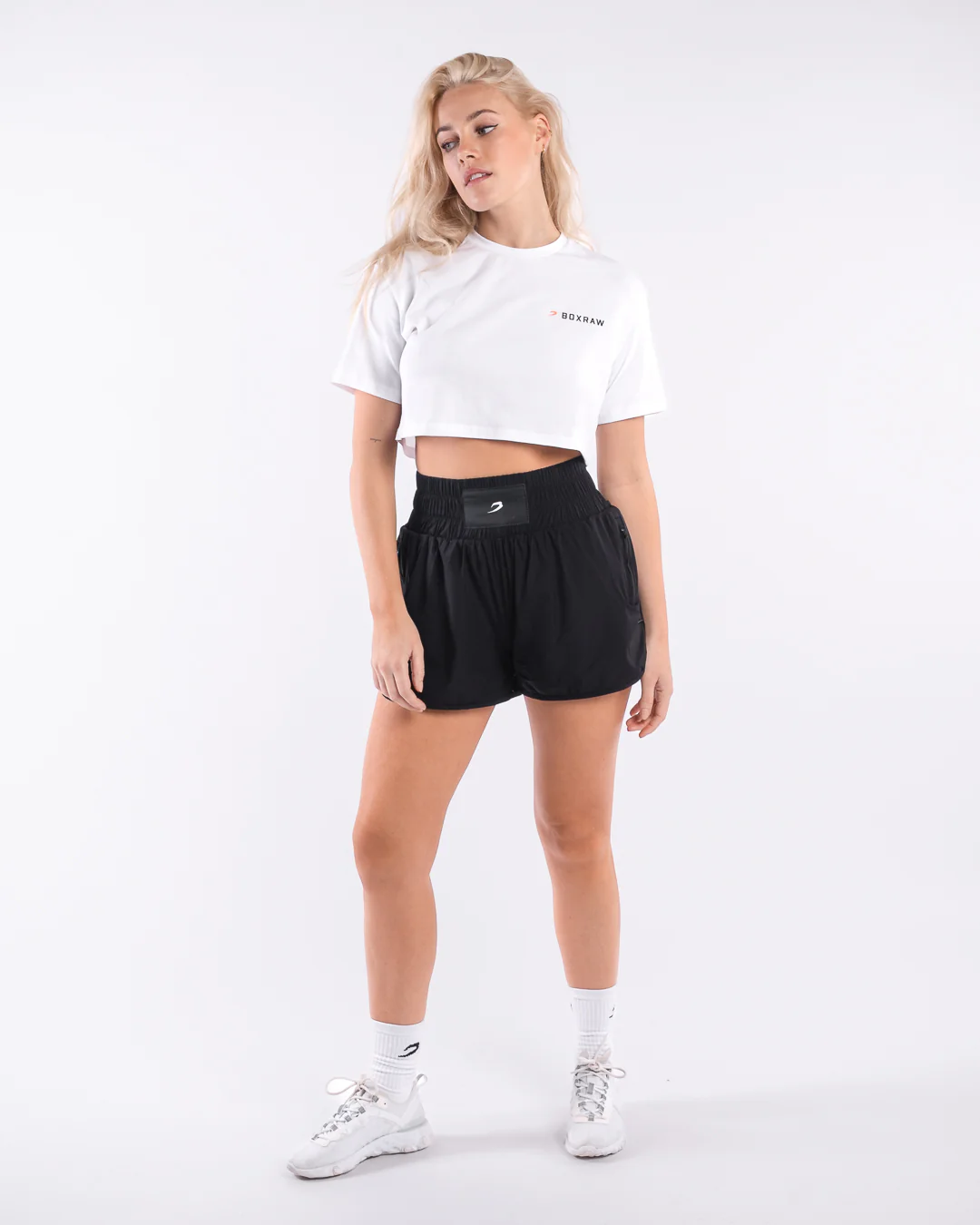 We Don't Play Boxing Crop T-Shirt - White - Image 9