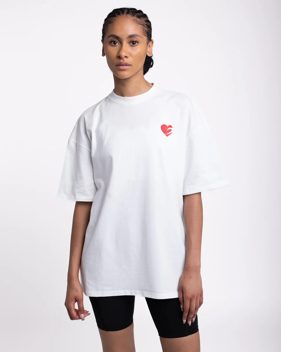 Boxing is Love Oversized T-Shirt - White - Image 4