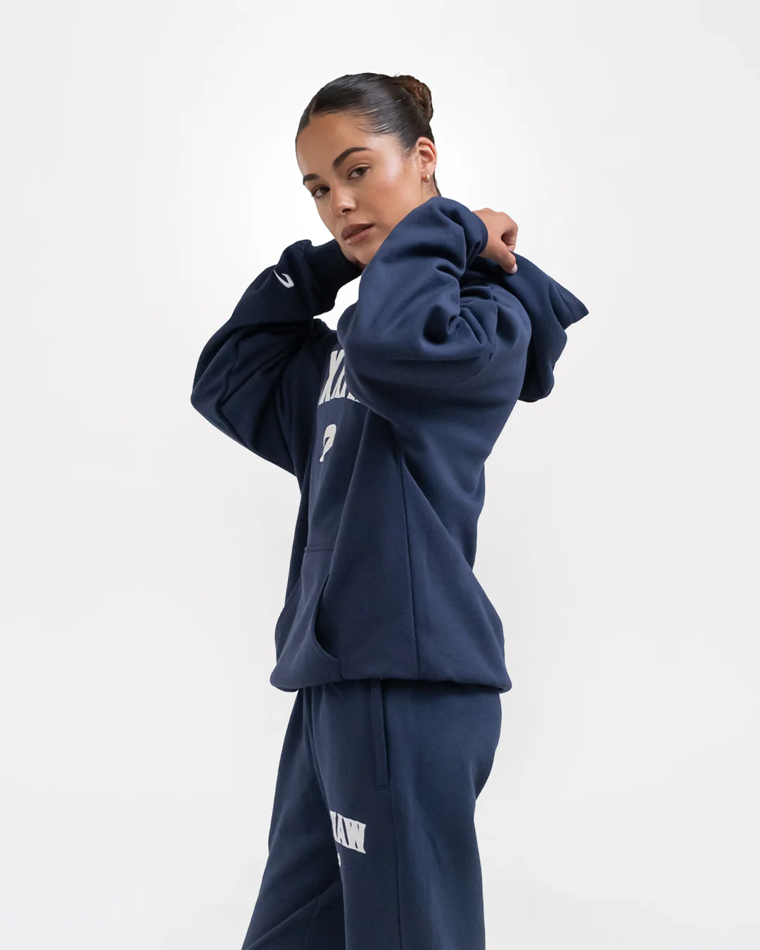 East Street Hoodie - Midnight Blue - Image 3