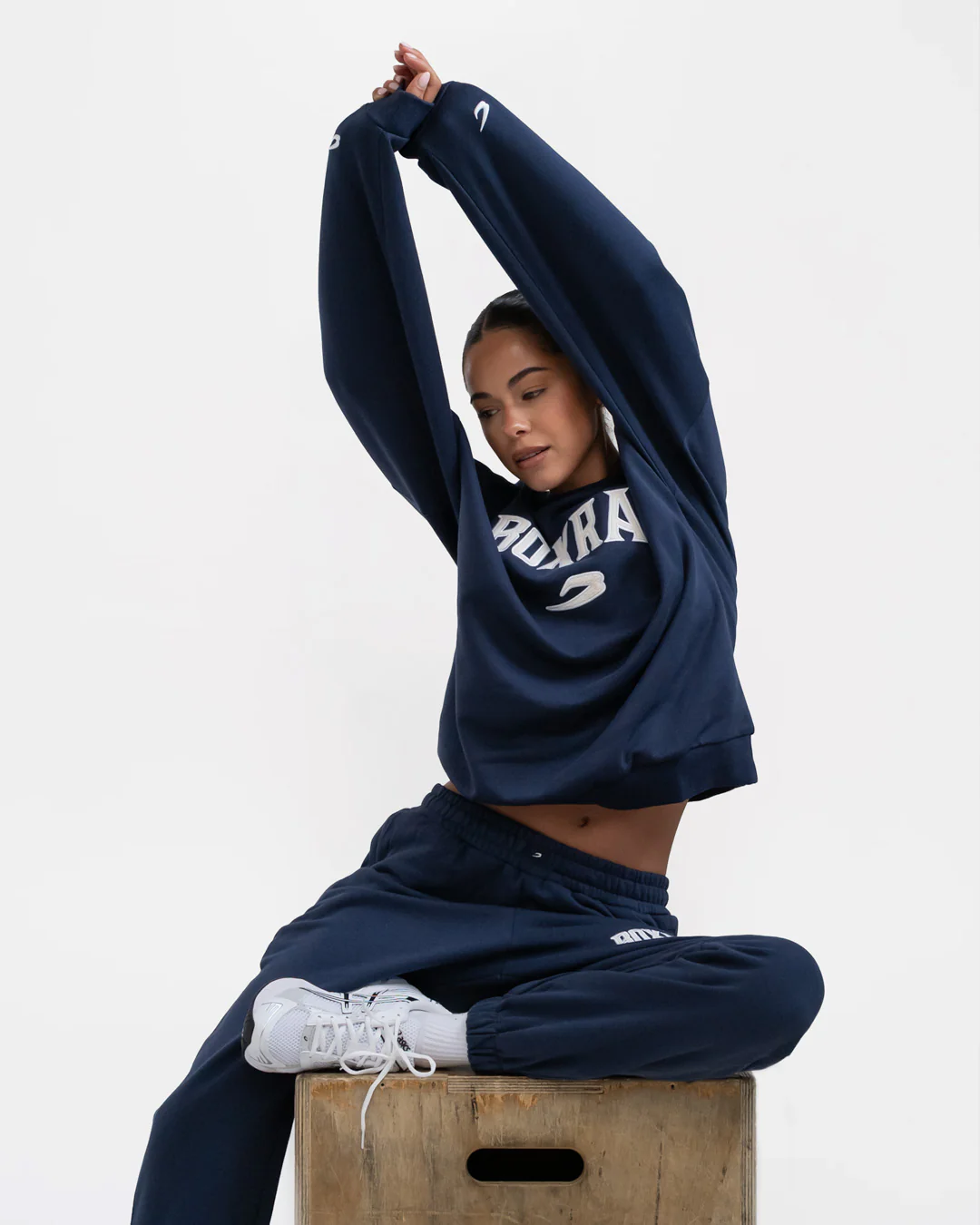 East Street Hoodie - Midnight Blue - Image 8