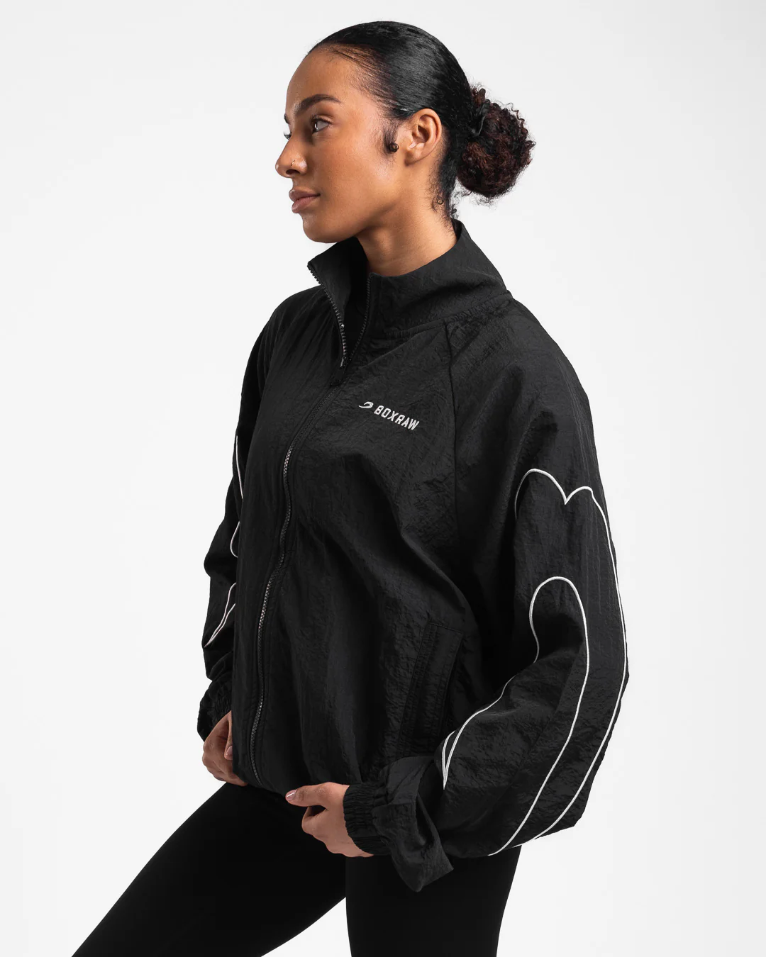 Tunero Track Jacket - Black - Image 3