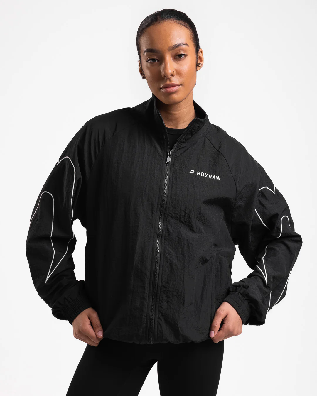 Tunero Track Jacket - Black - Image 4